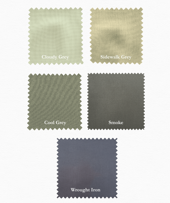 Supreme Solids - 2.5" Roll - Thunderstorm Clouds (40 Strips)