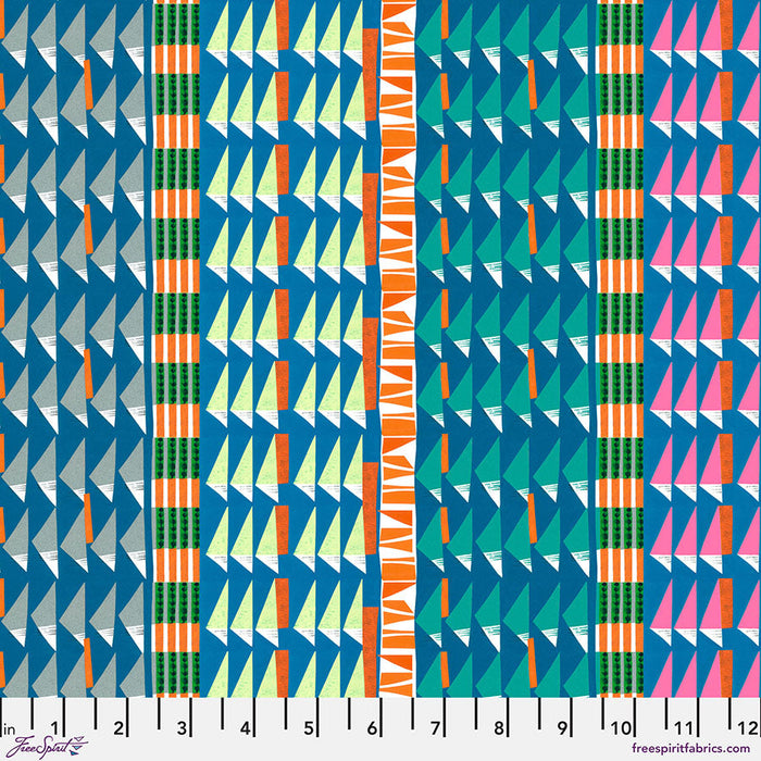 Triangle Multi Cotton 44"/45" Fabric Per Yard