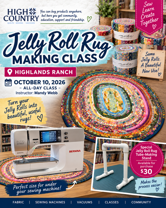 Jelly Roll Rug Class-Highlands Ranch
