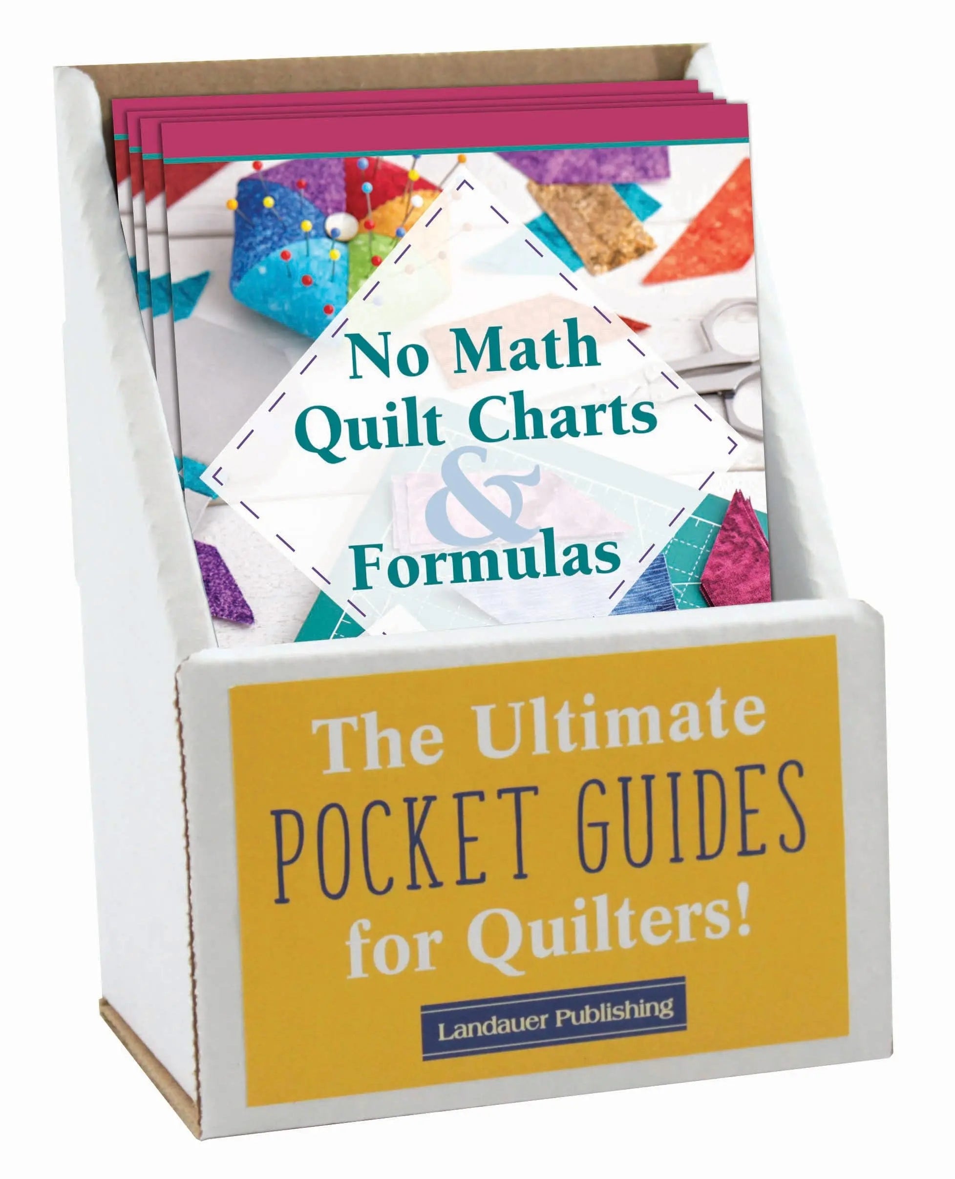 No Mathj Updated No Math Quilt Charts & Formulas Pocket Guide Displays — High ...