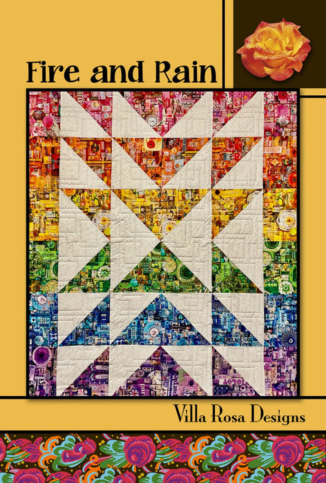 Fire and Rain Quilt Pattern
