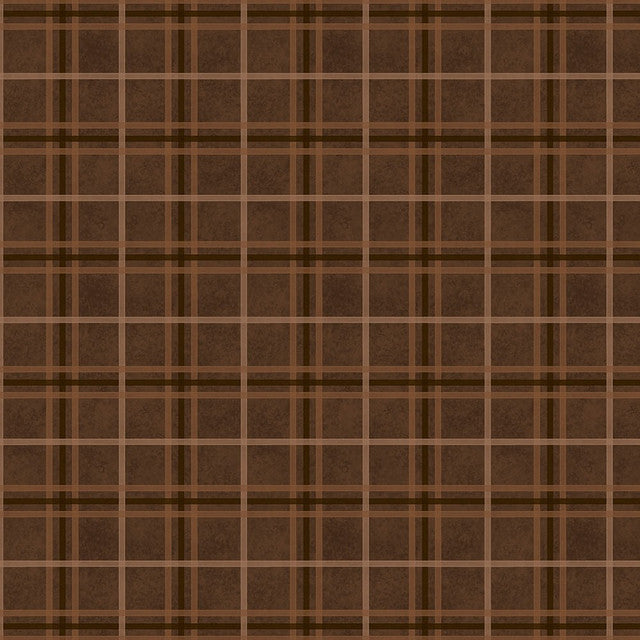 WL Plaid Brown Oh my Gourd!