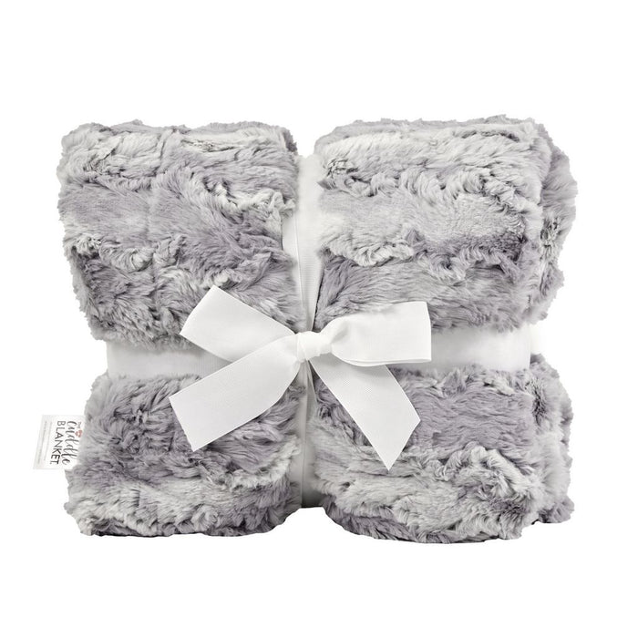 Shannon Wild Rabbit Silver Lining Luxe Cuddle Blanket 60" x 72"