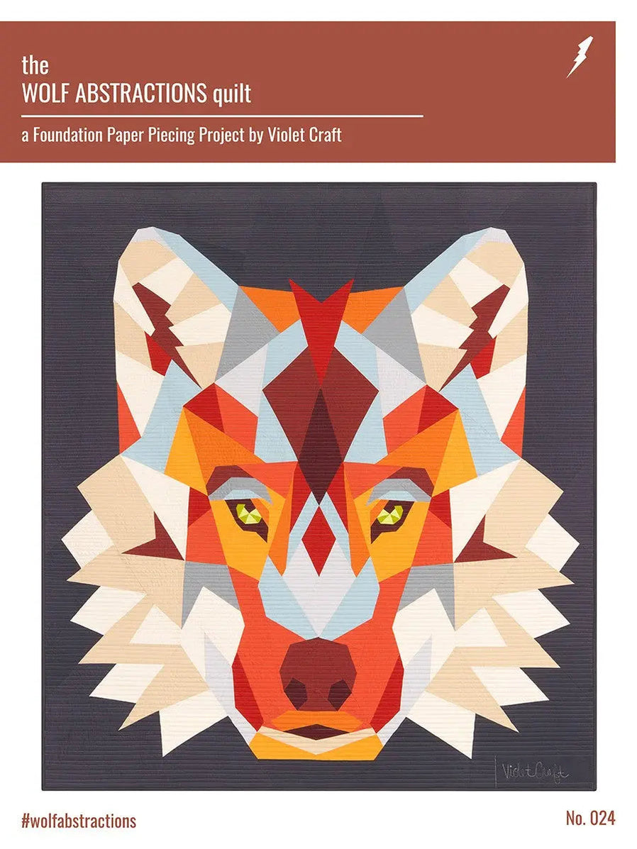 Wolf Abstractions Quilt — High Country Quilts