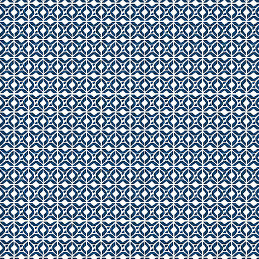 Bluesette - Tile Geo - Navy