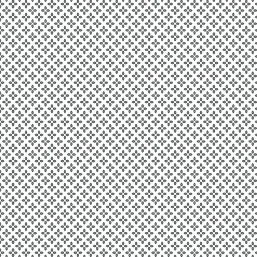 Winter at the Farm - Dot Diamond - Medium Grey