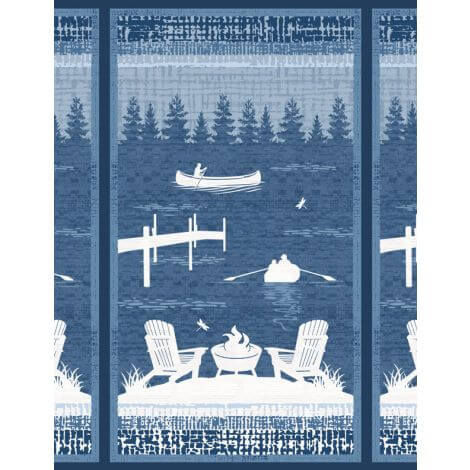 Lake Retreat - Large Panel (24"x42")