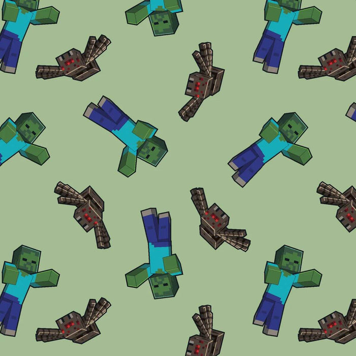 Minecraft - Zombies & Spiders Toss - Green