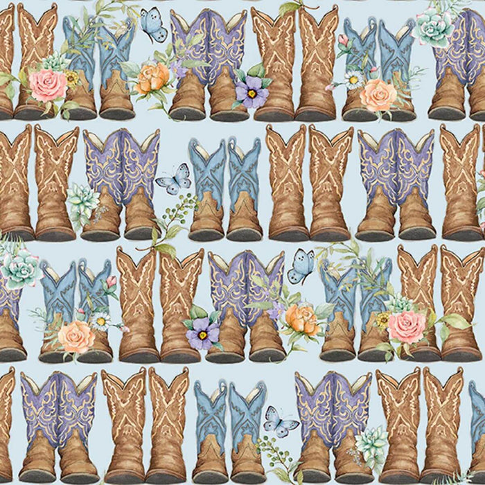 Highland Ranch - Dusty Boots Watercolor