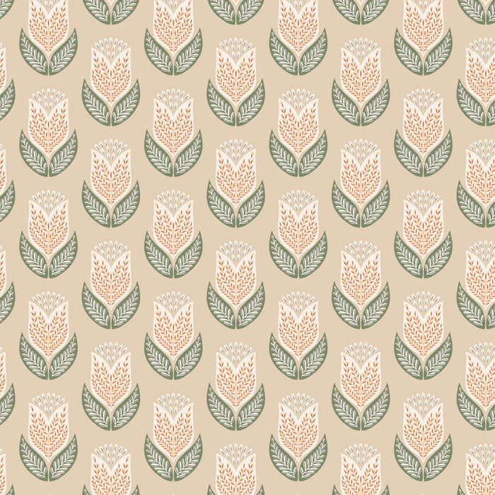 Honey Garden - Tulips - Tan