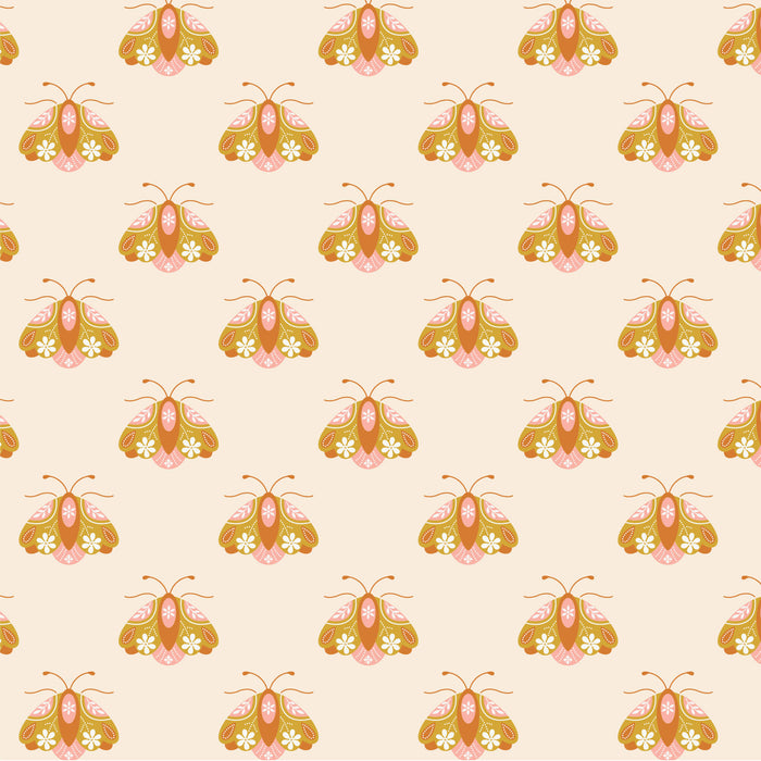 Vintage Charm - Little Moth - Ivory