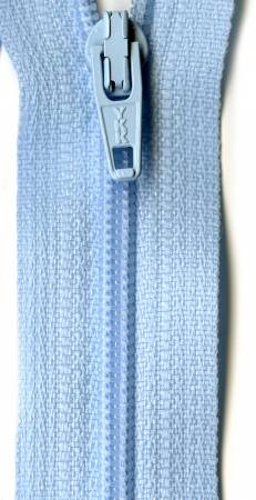 Ziplon Coil Zipper 14in Baby Blue