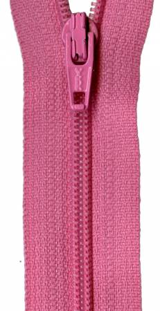 Ziplon Coil Zipper 18in Hot Pink