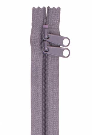 byAnnie Handbag Zipper 30in Double-Slide Gunmetal Gray