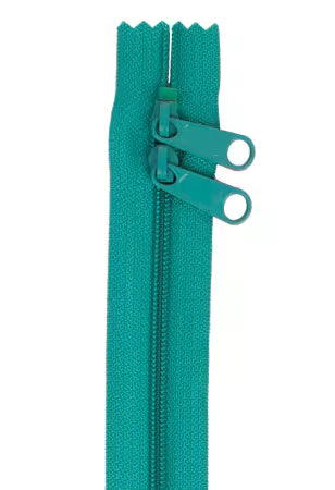 Handbag Zipper 30in Emerald Green