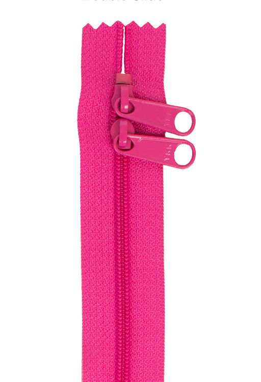 ByAnnie Handbag Zipper 30in Double-Slide - Raspberry