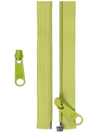 byAnnie Handbag Zipper 30in double-Slide Apple Green