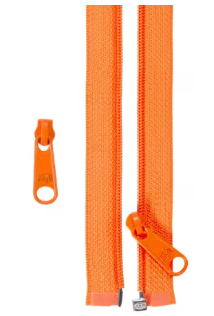 byAnnie Handbag Zipper 30in double-Slide Pumkpin