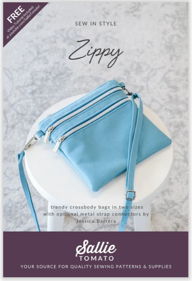 Zippy Bags Pattern by Sallie Tomato