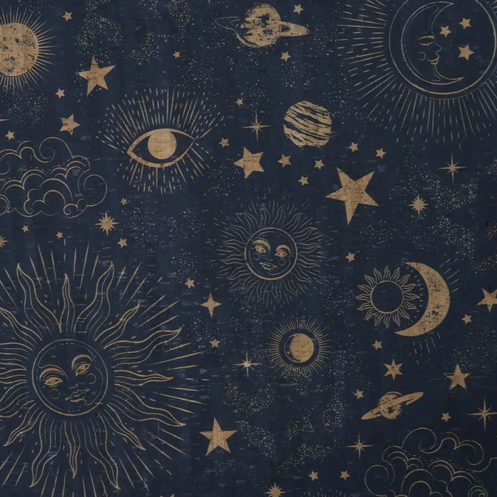 Zodiac Galaxy Pro Cork 1/2 yard