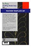 Feather Template 4pc Set Low Shank