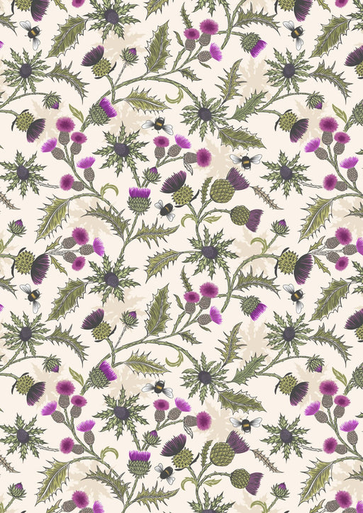 LI Highlands Thistle on Cream A875