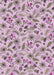 LI Highlands Cows Thistle on Lavendar A875