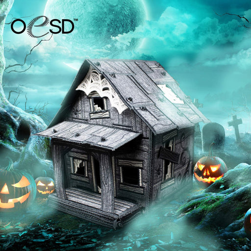 Freestanding Spooky Shack Embroidery CD
