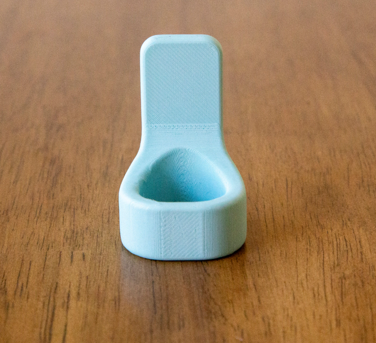 Stick On Scissor Holder - Aqua