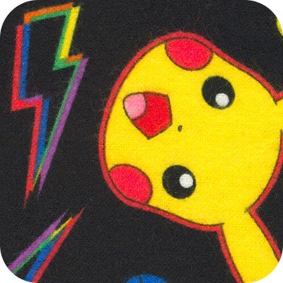 RK Pokemon Flannel 74849 2 Black