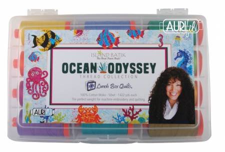 CD Ocean Odyssey Aurifil Thread Collection