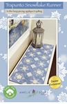 Trapunto Snowflake Runner Machine Embroidery