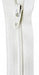 White Marshmallow Zipper 14inch