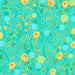 RK Faraway Floral Vines Aqua