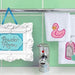 Retro mod Bathroom Embroidery CD