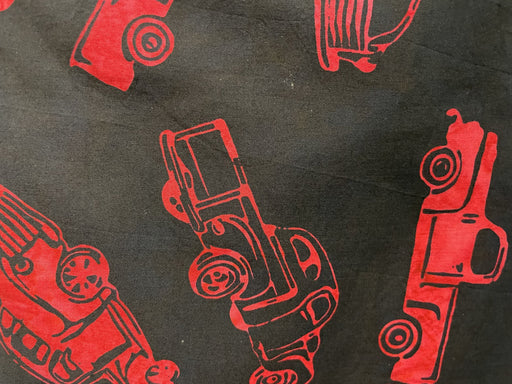 HO Bali Batik-Old Red Truck