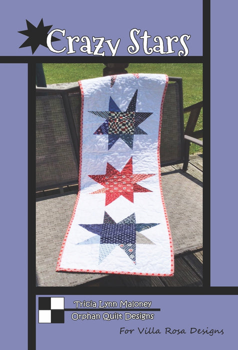 Crazy Stars Downloadable Pattern