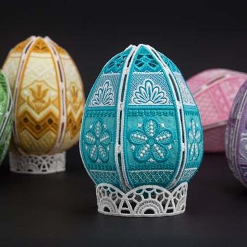 Freestanding Easter Eggs 2 Emb CD