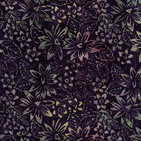 TT Plum Hawaiian Mix Batik 