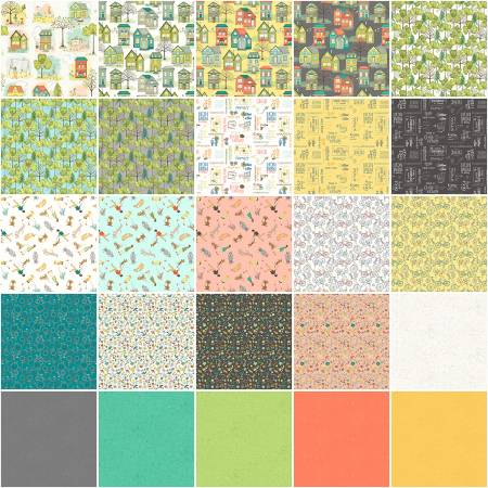 WD Fat Quarter Be My Neighbor