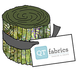 QT Botanica Mini Jelly Roll Green