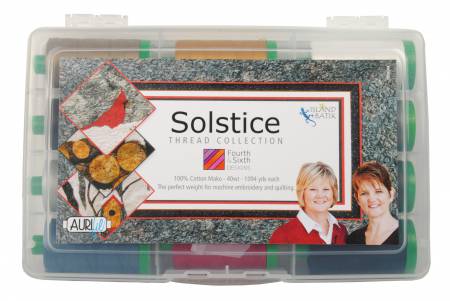 Solstice Collection by Fourth & Sixth Designs 40wt 12 Large Spools