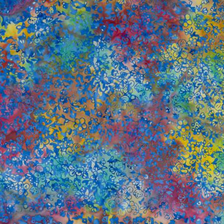 RB Batiks Expressions Tjaps Rainbow Multi