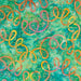 RB Batiks Expressions Tjaps Green Multi