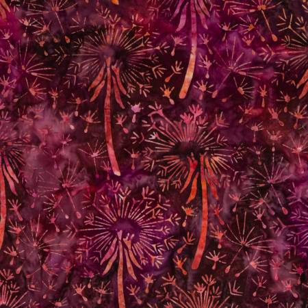 Rb Batiks Expressions Tjaps Merlot