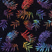 TT XTonga B8669 Multi Large Fern Leaves 106in Wide Back