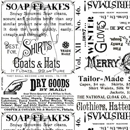 RB White As Snow Snowy Soap Ads White