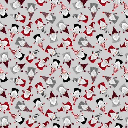 TT Grey Mini Holiday Snow Fun Gnomes