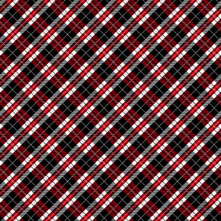 TT Red Holiday Small Bias Plaid
