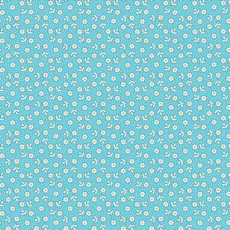 RB Storytime 30s Daisies Aqua